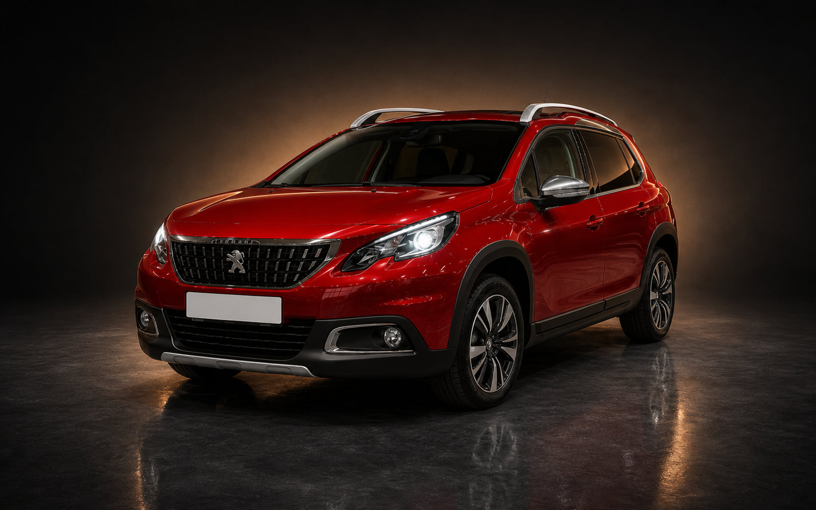 Peugeot 2008 под наем във Враца — изглед отпред
